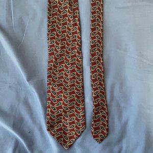 Kenneth Cole red pepper tie